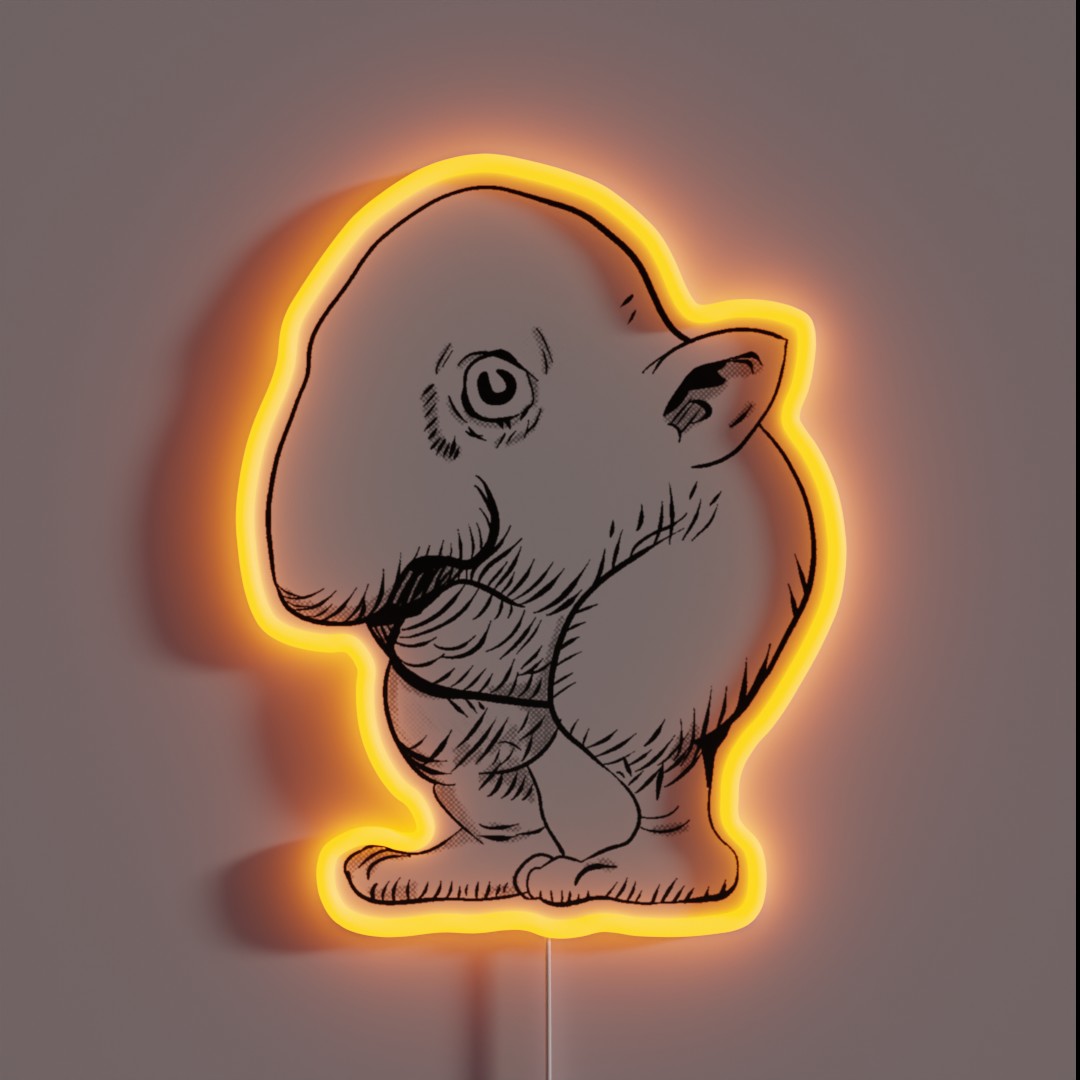 Nose Boi Schnoz Berserk RGB Neon Sign Nose Boi Schnoz Berserk RGB Neon Sign