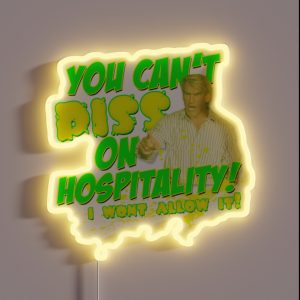 Not Allowed RGB Neon Sign