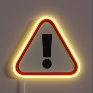 Not Allowed RGB Neon Sign