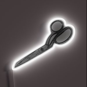 Not Just Any Scissors RGB Neon Sign Not Just Any Scissors RGB Neon Sign