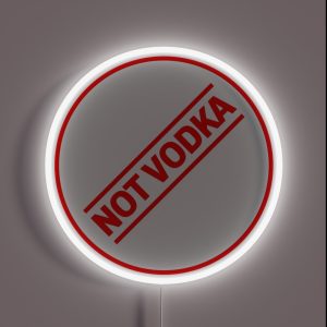 Not Vodka RGB Neon Sign