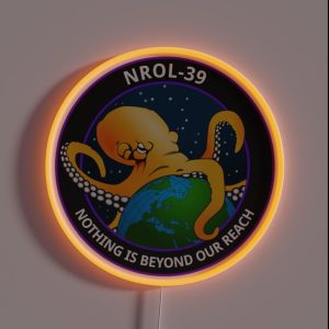 Nothing Is Beyond Our Reach NROL 39 RGB Neon Sign Nothing Is Beyond Our Reach NROL 39 RGB Neon Sign