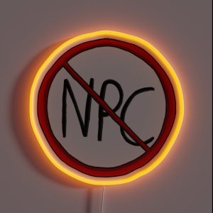 NPC Ban RGB Neon Sign