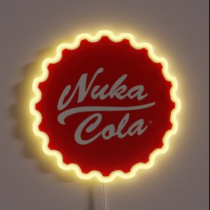 Nuka Cola Fallout Inspired Wall Art Home Decor HECKINFAROUT RGB Neon Sign Nuka Cola Fallout Inspired Wall Art Home Decor HECKINFAROUT RGB Neon Sign