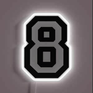Number Eight RGB Neon Sign Number Eight RGB Neon Sign