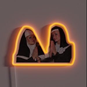 Nun Paris And Nicole RGB Neon Sign