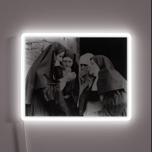 Nuns Smoking RGB Neon Sign Nuns Smoking RGB Neon Sign