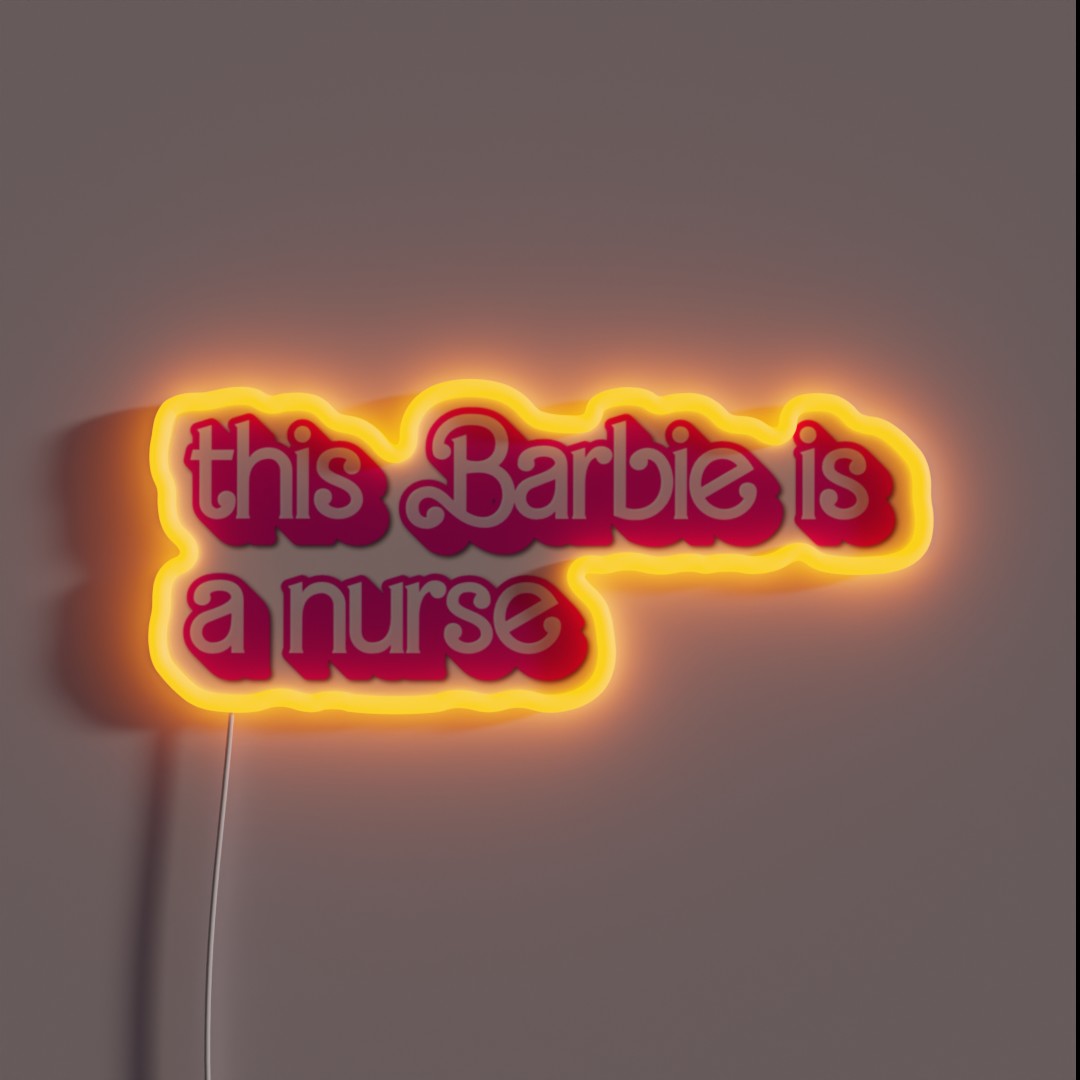 Nurse RGB Neon Sign Nurse RGB Neon Sign