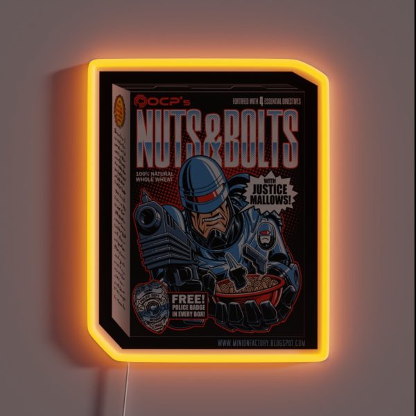 NUTS And BOLTS RGB Neon Sign