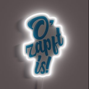 O Zapft Is October Party RGB Neon Sign