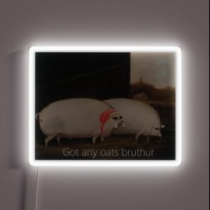 Oats Brother RGB Neon Sign