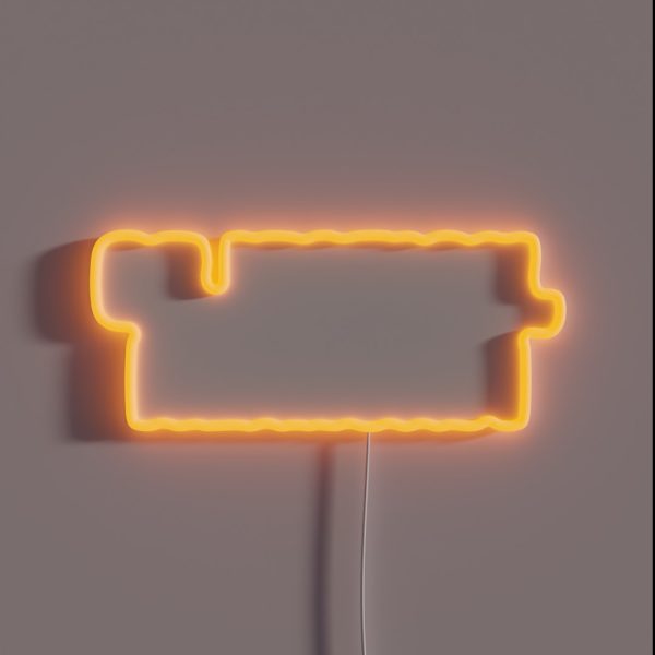 Objection Hearsay RGB Neon Sign