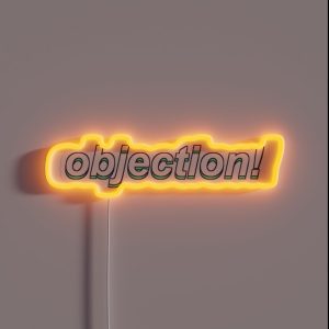 Objection RGB Neon Sign