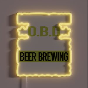 Obsessive Love Beer Brewing RGB Neon Sign