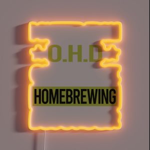 Obsessive Love Homebrewing Homebrew Homebrewer Beer Home Brew Brewing Brewer RGB Neon Sign