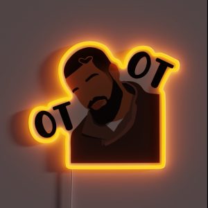 Occupational Therapy Pop Culture Drake RGB Neon Sign Occupational Therapy Pop Culture Drake RGB Neon Sign