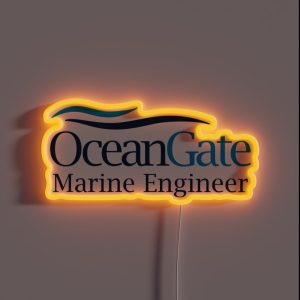 Oceangate Marine Engineer RGB Neon Sign Oceangate Marine Engineer RGB Neon Sign
