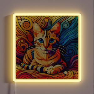 Ocicat Whimsical Whispers RGB Neon Sign Ocicat Whimsical Whispers RGB Neon Sign