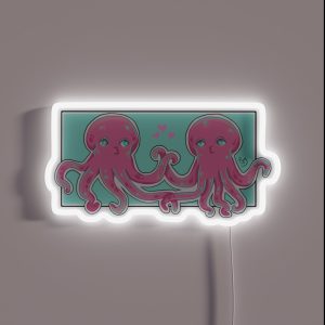 Octopus Lovers RGB Neon Sign