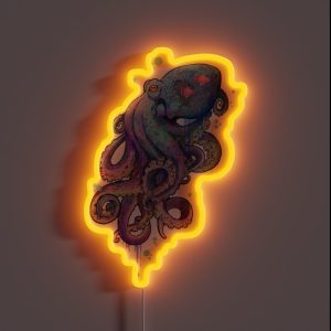 Octopus RGB Neon Sign
