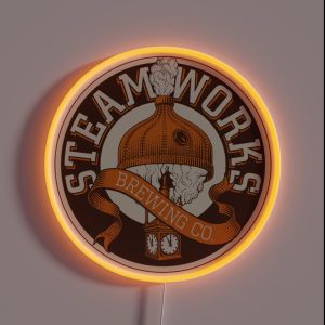 Offcial Brewing Steamworks RGB Neon Sign