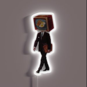 Office Worker RGB Neon Sign
