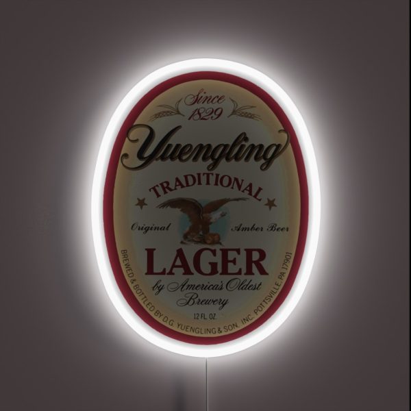 Official Merchandise Yuengling Lager RGB Neon Sign