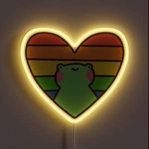 OG Pride Froggie RGB Neon Sign OG Pride Froggie RGB Neon Sign