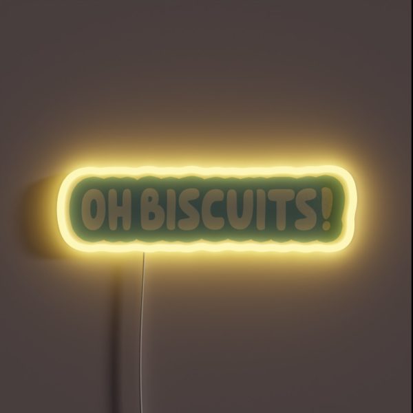 Oh Biscuits RGB Neon Sign