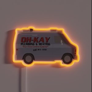 Oh Kay Plumbing Van RGB Neon Sign