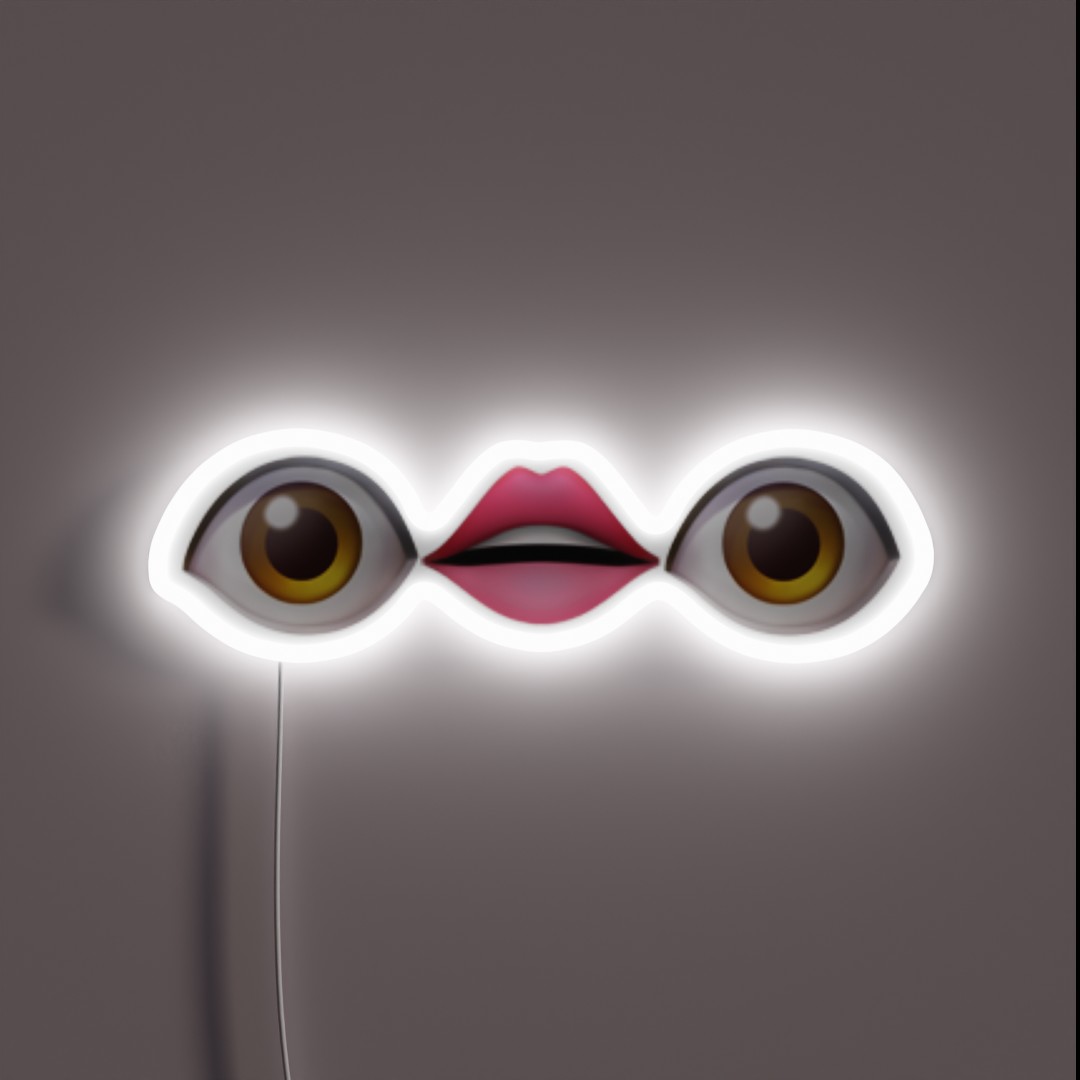 Oh To See Without My Eyes RGB Neon Sign Oh To See Without My Eyes RGB Neon Sign