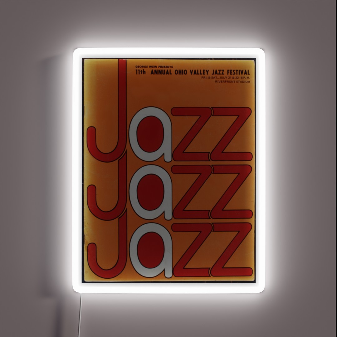 Ohio Valley Jazz Festival RGB Neon Sign Ohio Valley Jazz Festival RGB Neon Sign