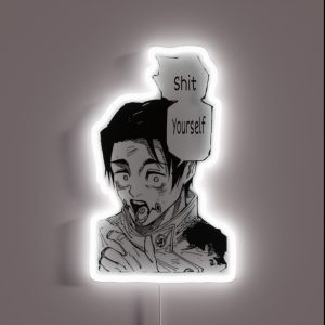 Okkotsu Yuta Speech Curse Technique RGB Neon Sign