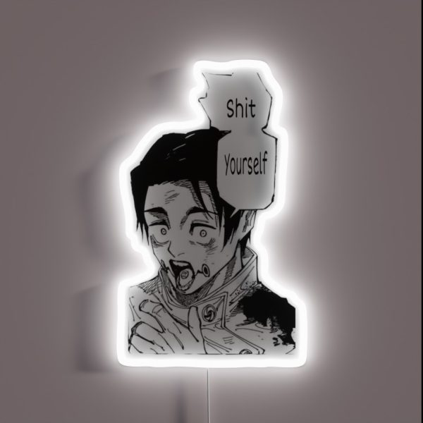 Okkotsu Yuta Speech Curse Technique RGB Neon Sign