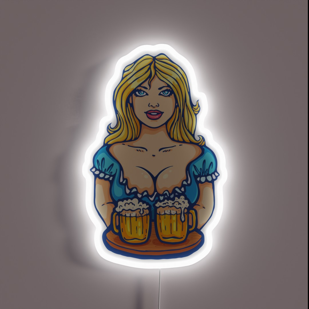 Oktoberfest Girl RGB Neon Sign Oktoberfest Girl RGB Neon Sign