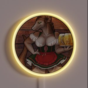 Oktoberfest Pilsner Dragon RGB Neon Sign Oktoberfest Pilsner Dragon RGB Neon Sign