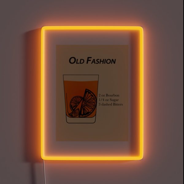 Old Fashion RGB Neon Sign
