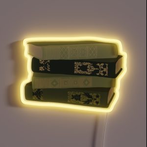 Old Green Books RGB Neon Sign
