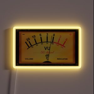 Old School Audiophile RGB Neon Sign