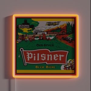 Old Style Pilsner RGB Neon Sign Old Style Pilsner RGB Neon Sign