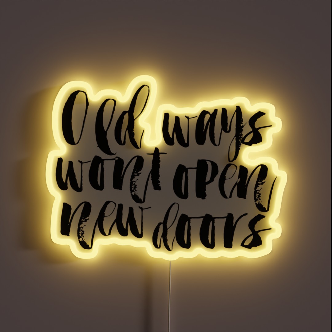 Old Ways RGB Neon Sign Old Ways RGB Neon Sign