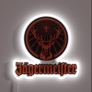 OLLIJ JAGERMEISTER ALCOHOLIC RGB Neon Sign