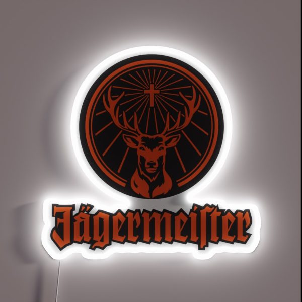 OLLIJ JAGERMEISTER ALCOHOLIC RGB Neon Sign