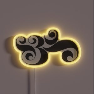OM Symbol AUM Om The Sound Of The Universe RGB Neon Sign