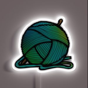 Ombre Yarn RGB Neon Sign
