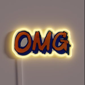 OMG Sign RGB Neon Sign