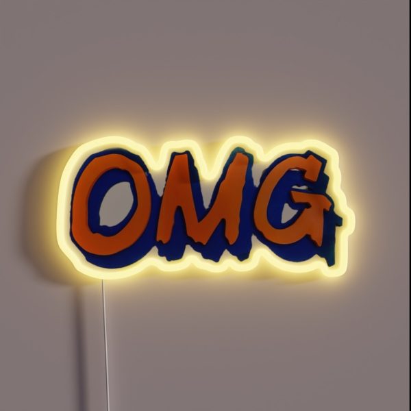 OMG Sign RGB Neon Sign