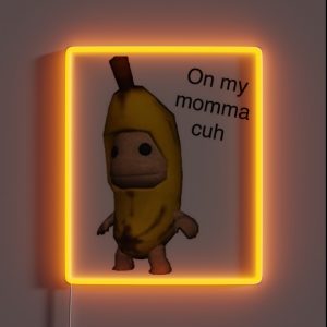 On My Momma Cuh RGB Neon Sign On My Momma Cuh RGB Neon Sign