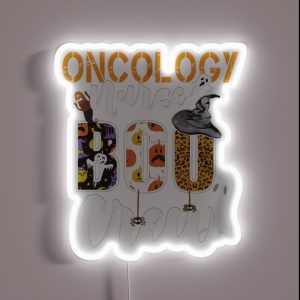 Oncology Boo Boo Crew RGB Neon Sign