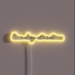 One Day At A Time RGB Neon Sign